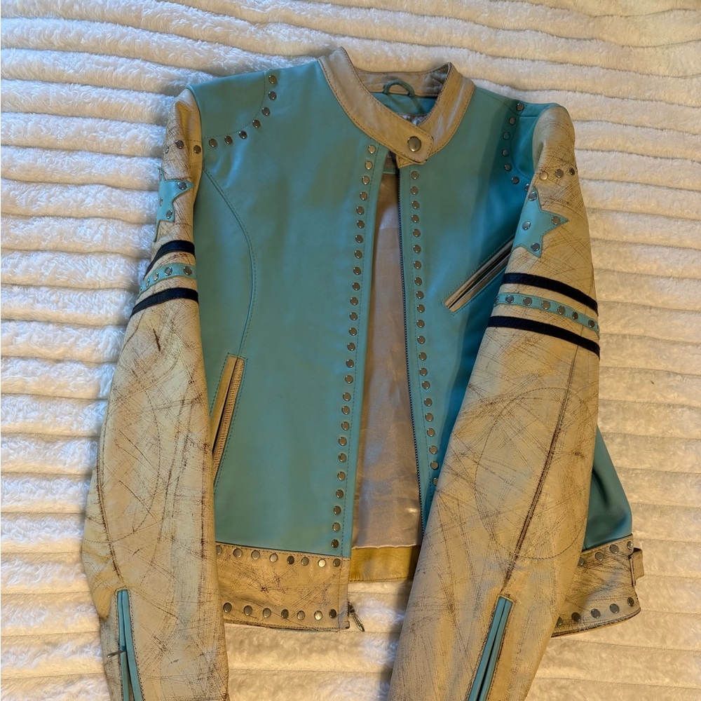 Vintage Wilsons Leather motorcycle jacket